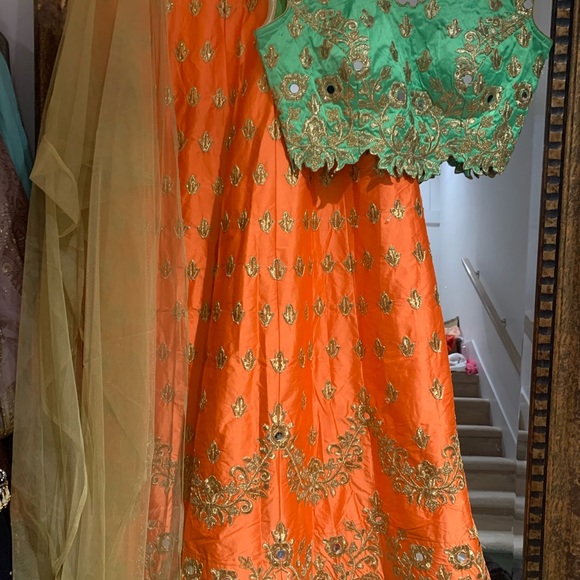 Beautiful festive colour combinations lenghas - Picture 5 of 6